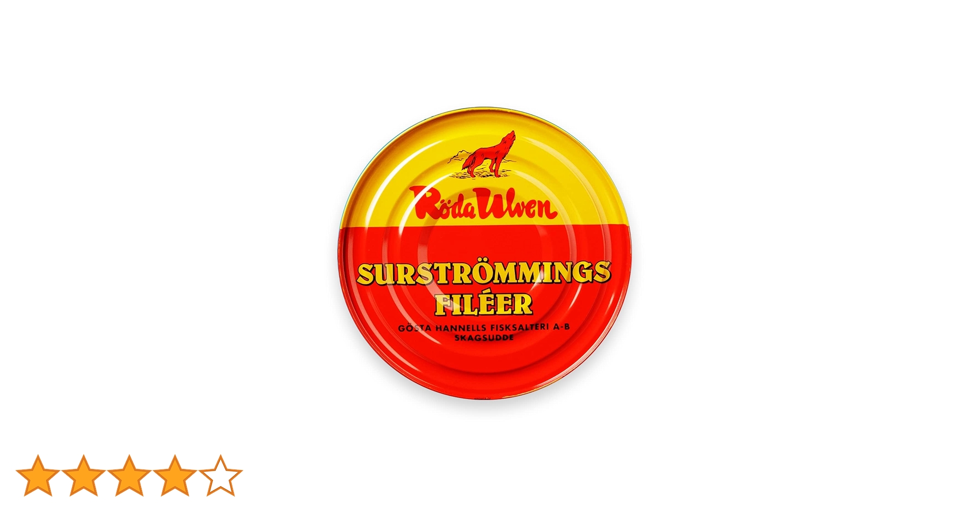 Amazon | Roda Ulven Surstromming シュールストレミング 300g